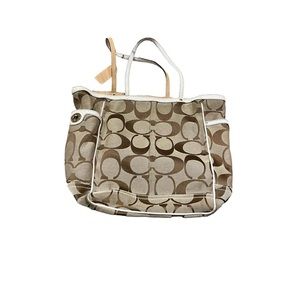 vintage monogram coach purse